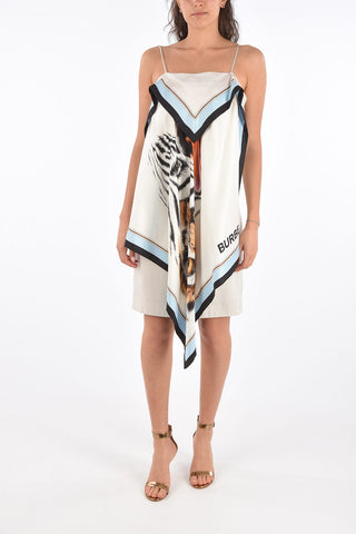 Printed Scarf Dress