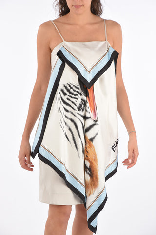 Printed Scarf Dress