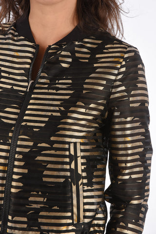 Bomber a Righe con Coulisse