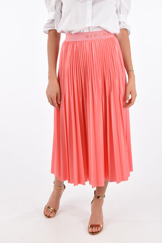 Accordion Skirt with Elastic Waist Band
