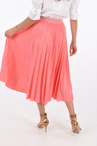 Accordion Skirt with Elastic Waist Band
