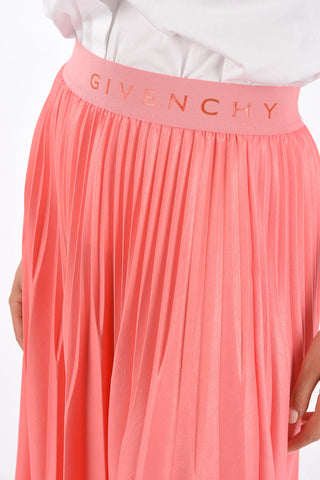 Accordion Skirt with Elastic Waist Band