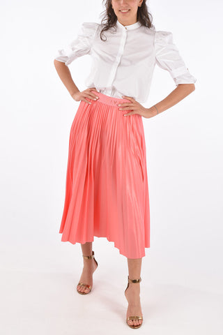 Accordion Skirt with Elastic Waist Band