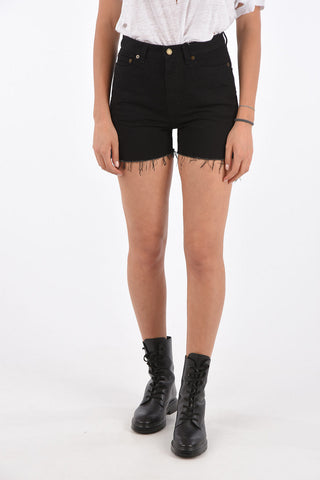 Frayed Hem Shorts