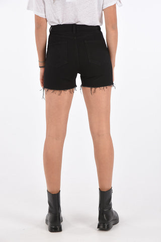 Frayed Hem Shorts