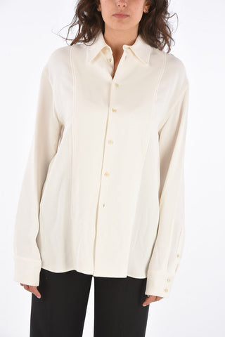 Camicia Collo Francese Oversize