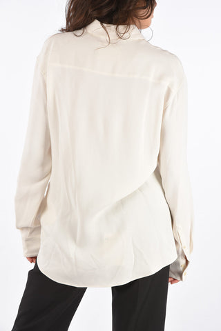 Camicia Collo Francese Oversize
