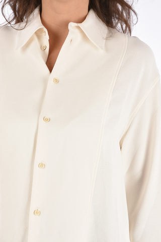 Camicia Collo Francese Oversize