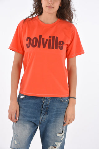 T-shirt Oversized con Stampa Frontale