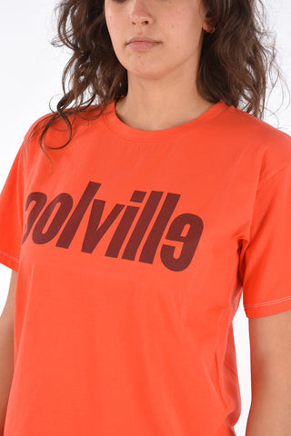 T-shirt Oversized con Stampa Frontale