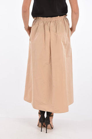 Splitted A-Line Skirt