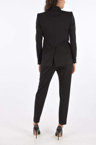 Lined Peaked Lapel Suit