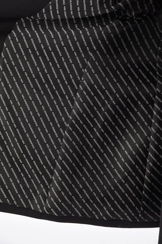 Lined Peaked Lapel Suit