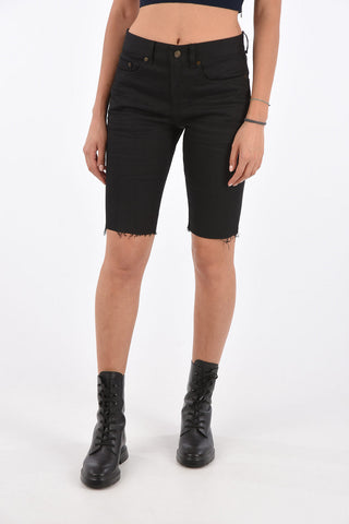Shorts con Orlo Sfrangiato