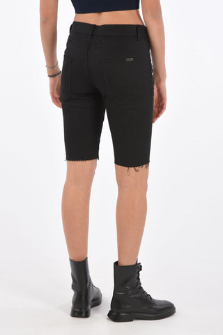 Shorts con Orlo Sfrangiato