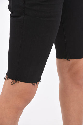 Shorts con Orlo Sfrangiato