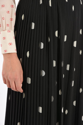 Polka Dot SARAM Accordion Skirt