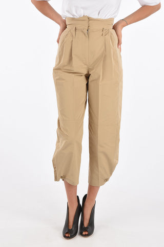 Pantaloni a Vita Alta con  Doppia Pince 