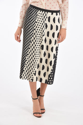 Polka Dot SAREAN Accordion Skirt