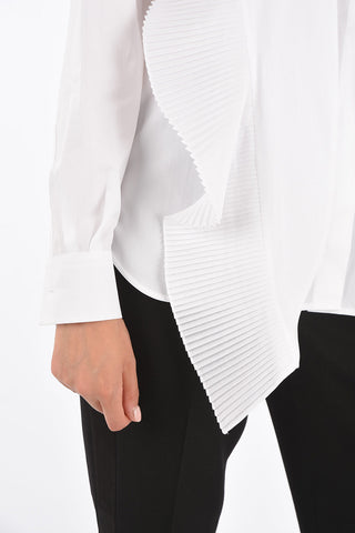 Blusa Tie Neck Drappeggiata