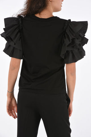 Draped Sleeve Top