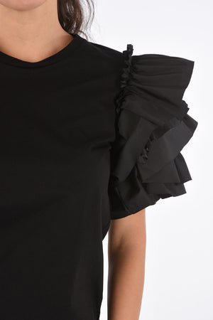 Draped Sleeve Top