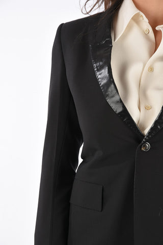Blazer 1 Bottone con Revers Spalmati