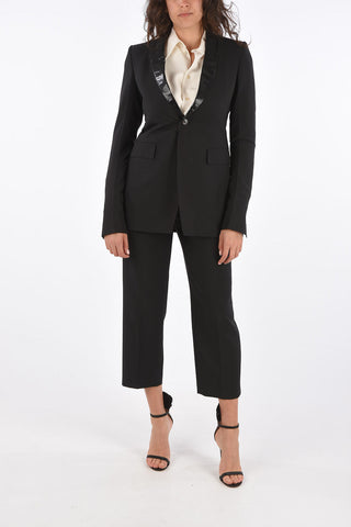 Blazer 1 Bottone con Revers Spalmati