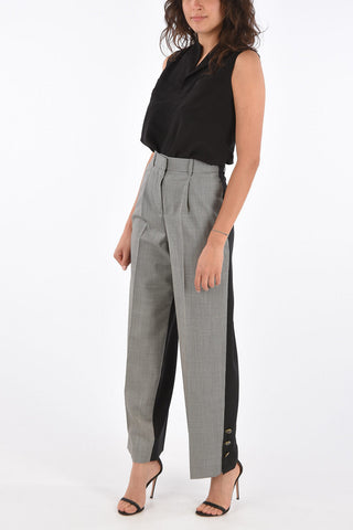 Houndstooth Single Pleat Pants 