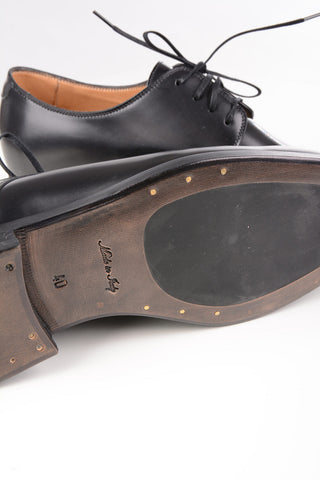 Brushed Leather Derby Shoes