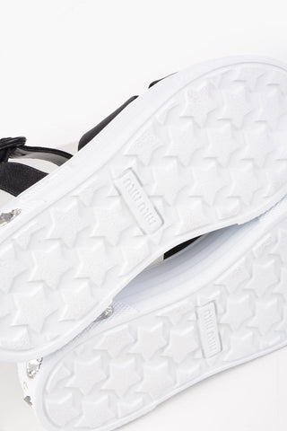 Platform Sandals with Jewel Details 5cm