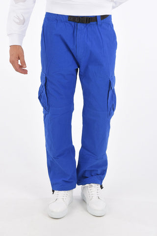 Mid-rise waist cargo pants
