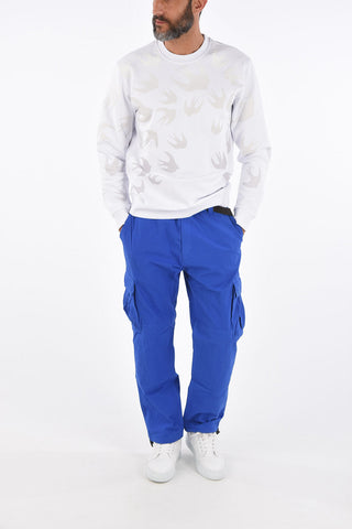 Mid-rise waist cargo pants