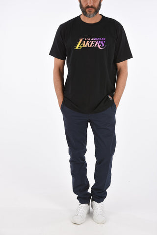 T-shirt girocollo con logo Lakers