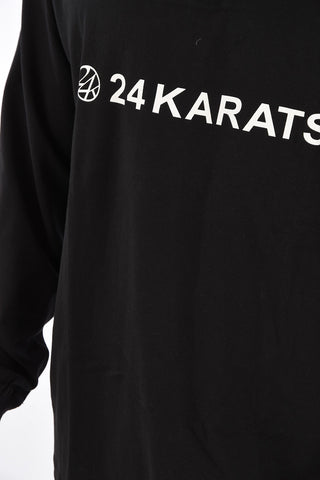 crew-neck long sleeve t-shirt