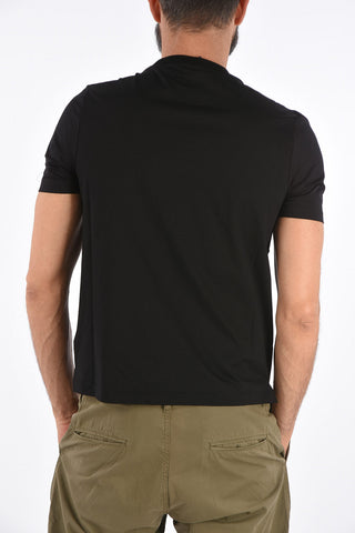 crewneck t-shirt with breast pocket
