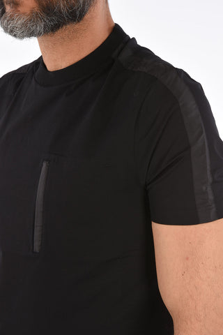 crewneck t-shirt with breast pocket