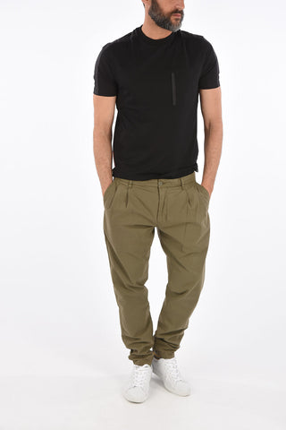 crewneck t-shirt with breast pocket