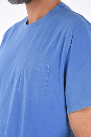 T-shirt girocollo con taschino