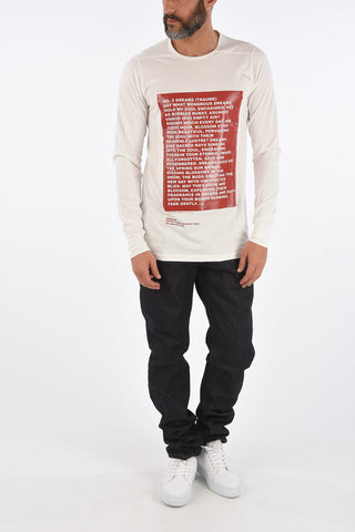 DRKSHDW printed long sleeve t-shirt