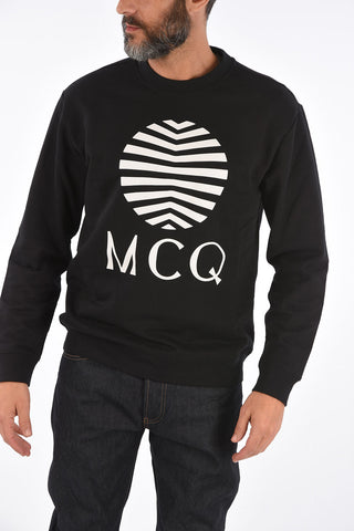 MCQ felpa girocollo con stampa