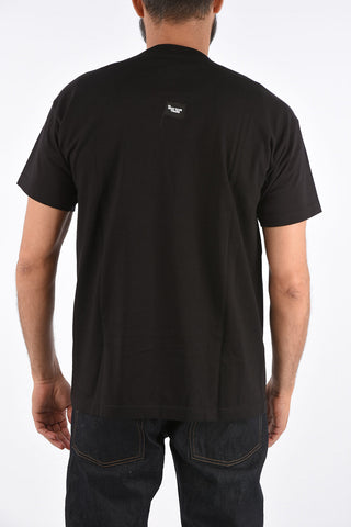 T-shirt girocollo stampata