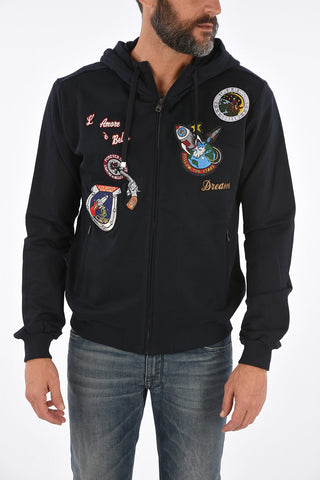 Full zip hoodie sweatshirt