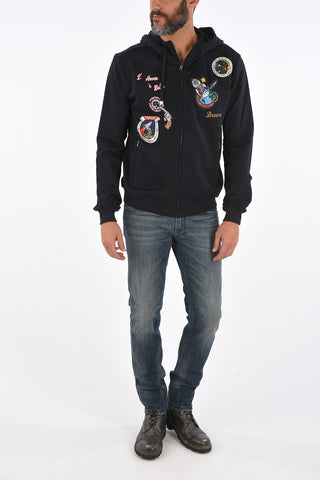 Full zip hoodie sweatshirt