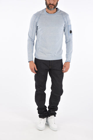 Cotton crew-neck sweater