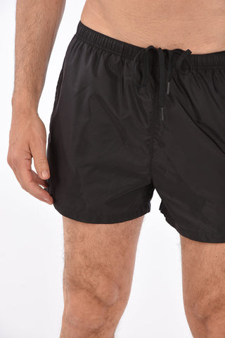 costume da bagno boxer con elastico in vita