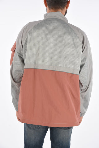 hidden closure outerwear jacket
