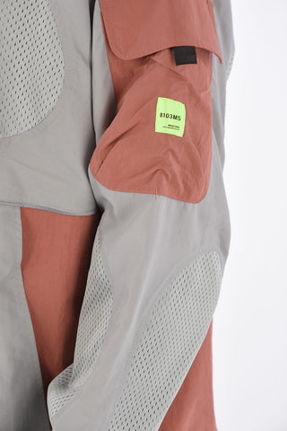 hidden closure outerwear jacket