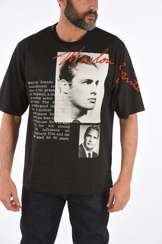 Marlon Brando printed crewneck t-shirt