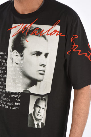 Marlon Brando printed crewneck t-shirt